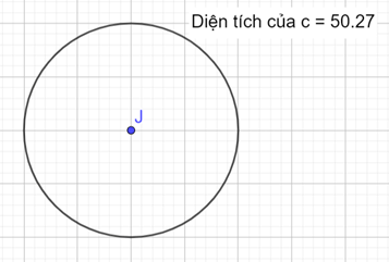 Toán 9 Chân trời sáng tạo Hoạt động 2: Vẽ đường tròn bằng phần mềm GeoGebra | Giải Toán 9