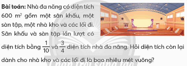 Vở bài tập Toán lớp 5 Chân trời sáng tạo Bài 9: Bài toán giải bằng bốn bước tính