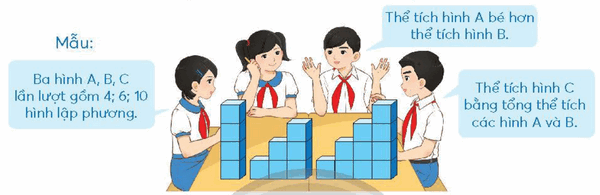 Vở bài tập Toán lớp 5 Chân trời sáng tạo Bài 69: Thể tích của một hình