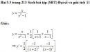 Bài 5.3 trang 213 Sách bài tập (SBT) Đại số và giải tích 11