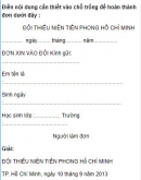 Tập làm văn - Tuần 2 trang 10 Vở bài tập (VBT) Tiếng Việt 3 tập 1