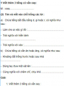 Chính tả - Tuần 4 trang 17 Vở bài tập (VBT) Tiếng Việt 3 tập 1