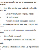 Chính tả - Tuần 8 trang 37 Vở bài tập (VBT) Tiếng Việt 3 tập 1