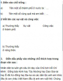 Luyện từ và câu - Tuần 16 trang 81 Vở bài tập (SBT) Tiếng Việt 3 tập 1