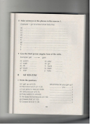 B. My routine - Unit 5 trang 59 sách bài tập (SBT) Tiếng Anh 6