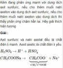 Bài 1.32 trang 8 Sách bài tập (SBT) Hóa học 11 Nâng cao