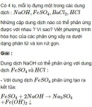 Bài 1.50 trang 11 Sách bài tập (SBT) Hóa học 11 Nâng cao