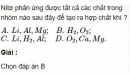 Bài 2.8 trang 13 Sách bài tập (SBT) Hóa học 11 Nâng cao