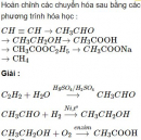 Bài 9.23 trang 74 Sách bài tập (SBT) Hóa học 11 Nâng cao