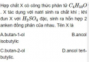 Bài 8.24 trang 65 Sách bài tập (SBT) Hóa học 11 Nâng cao