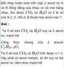 Bài 8.31 trang 66 Sách bài tập (SBT) Hóa học 11 Nâng cao