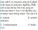 Bài 9.10 trang 71 Sách bài tập (SBT) Hóa học 11 Nâng cao