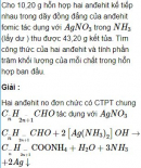 Bài 9.15 trang 72 Sách bài tập (SBT) Hóa học 11 Nâng cao