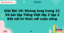Giải Bài 10: Khủng long trang 22, 23, 24 Vở bài tập Tiếng Việt lớp 2 tập 2 - Kết nối tri thức