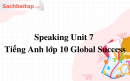 Speaking Unit 7 Tiếng Anh lớp 10 Global Success