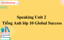 Speaking Unit 2 Tiếng Anh lớp 10 Global Success