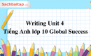 Writing Unit 4 Tiếng Anh lớp 10 Global Success