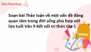 Soạn bài Thảo luận về một vấn đề đáng quan tâm trong đời sống phù hợp với lứa tuổi Văn 9 Kết nối tri thức tập 1