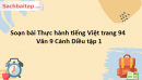 Soạn bài Thực hành tiếng Việt trang 94 Văn 9 Cánh Diều tập 1