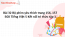 Bài 32 Bộ phim yêu thích trang 156, 157 SGK Tiếng Việt 5 Kết nối tri thức tập 1