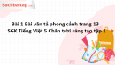 Bài 1 Bài văn tả phong cảnh trang 13 SGK Tiếng Việt 5 Chân trời sáng tạo tập 1