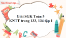 Giải SGK Toán 5 KNTT trang 133, 134 tập 1