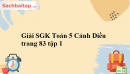 Giải SGK Toán 5 Cánh Diều trang 83 tập 1