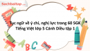 Tục ngữ về ý chí, nghị lực trang 60 SGK Tiếng Việt lớp 5 Cánh Diều tập 1 