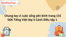 Chung tay vì cuộc sống yên bình trang 131 SGK Tiếng Việt lớp 5 Cánh Diều tập 1 