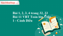 Bài 1, 2, 3, 4 trang 32, 33 Bài 11 VBT Toán lớp 5 tập 1 - Cánh Diều