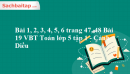 Bài 1, 2, 3, 4, 5, 6 trang 47, 48 Bài 19 VBT Toán lớp 5 tập 1 - Cánh Diều